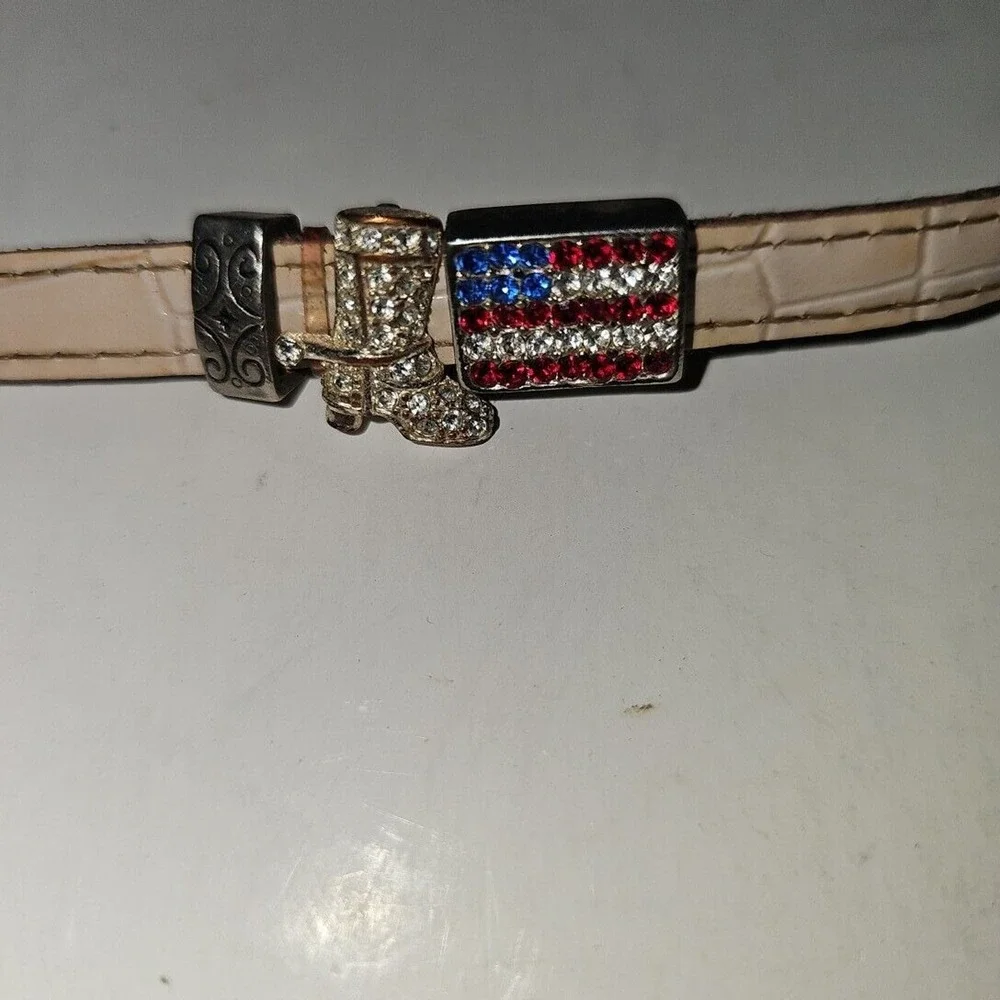 Leather‎ Charm Bracelet